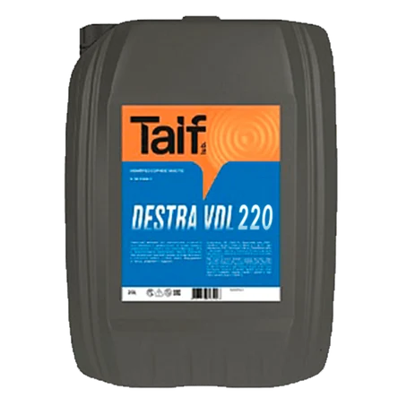 Масло компрессорное Taif destra VDL 220 20 л