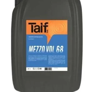 Mасло компрессорное Taif Mezzo VDL 68 20 л