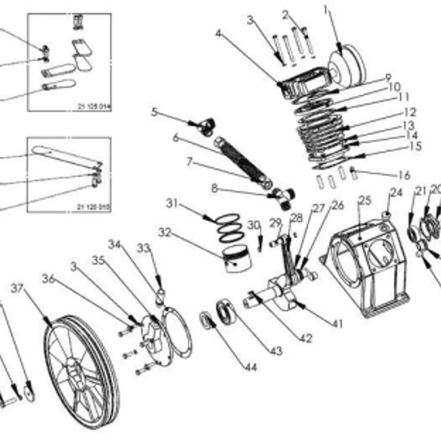 R 21173002 переходник (L) ZG3/4"хG3/4" для поршневого блока LB75